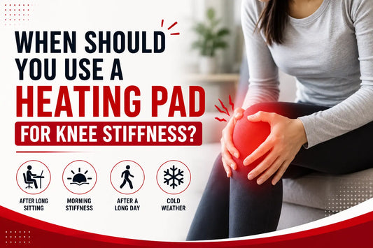 When Should You Use a Heating Pad for Knee Stiffness?