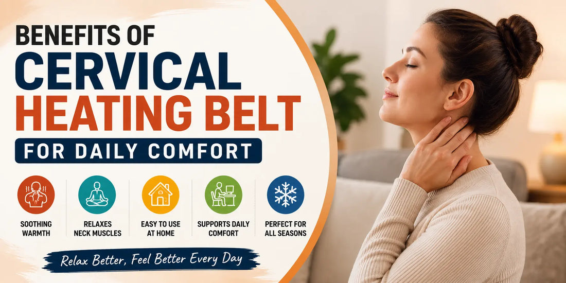 Benefits of Cervical Heating Belt for Daily Comfort