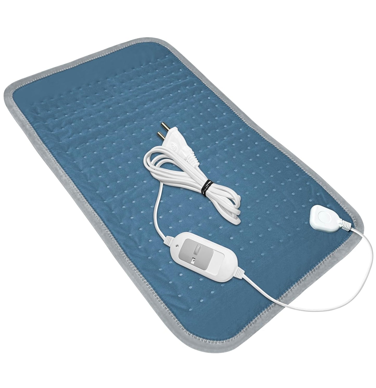 ADDMAX Heating Pad For Lower Back Pain & Period Cramps | XL Size | Analog Remote (Grey)