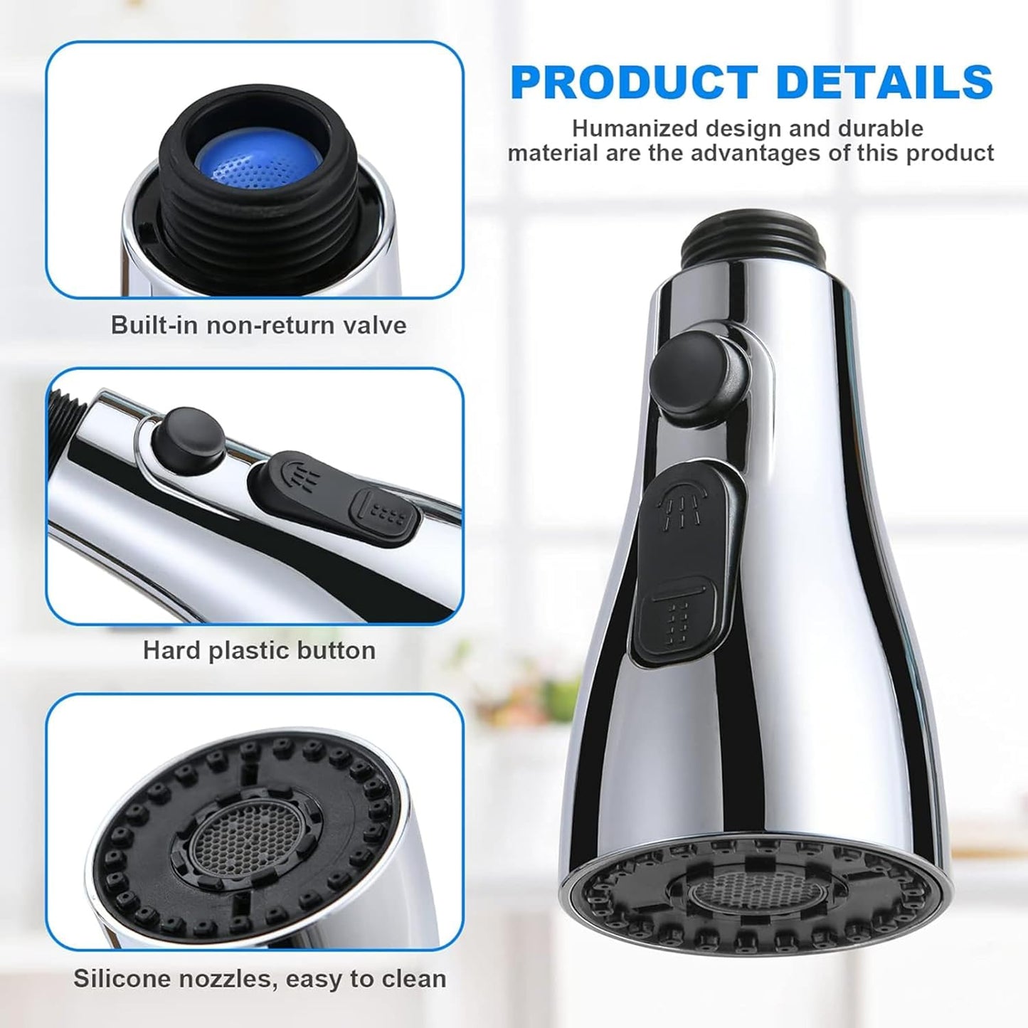 ADDMAX Universal Kitchen Faucet Tap Extender for Kitchen Sink