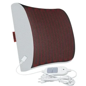 Addmax Heated Lumbar Support Pillow for Office Chair - 3 Adjustable Heat Level Back Support Cushion