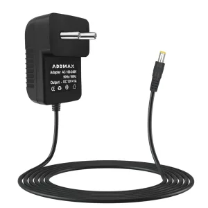 ADDMAX 1AMP DC Power Adapter Powers Supply (AC Input 100-240V Dc Output 12 Volt 1 Amps) CCTV Camera, SMPS for LCD Monitor, Router Modem